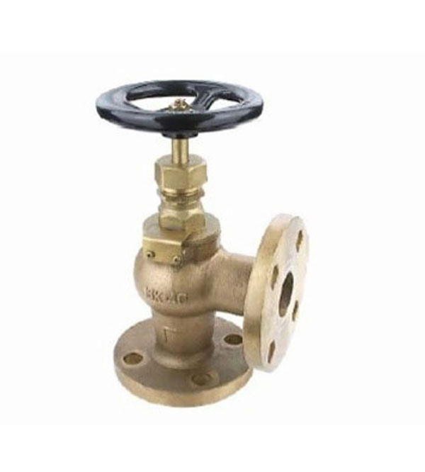 20005 BRONZE FLANGE ANGLE STOP VALVE - KG Machinery